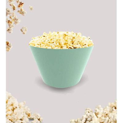 Tigela Redonda Grande 6,2L Verde Menta Crippa Travessa Servir Salada Frutas Pratos Quentes