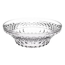 Saladeira Tigela Redonda 3,3L Glassy Crippa Transparente Plástica Salada Pipoca Sobremesa