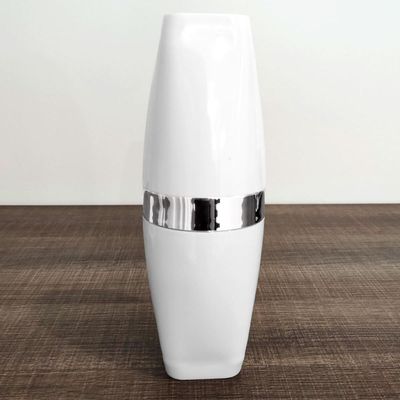 Porta Escova De Dente Com Tampa Suporte Pasta Banheiro Uz Branco Metalizado