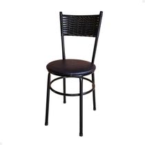Cadeira Preta Para Mesa Preta Viena Preto Cor:preto