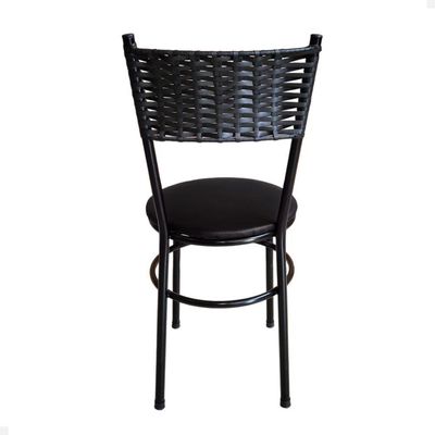 Cadeira Preta Para Mesa Preta Viena Preto Cor:preto