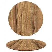 Tampo Em Mdf Oval 160x90 Cm - Nogueira Cor Marrom