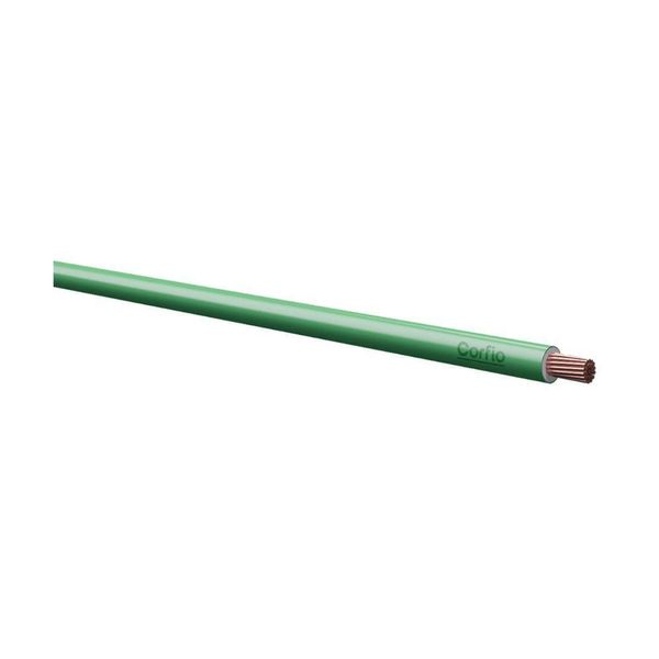 Fio De Cobre Flexível 2,5mm2 - Corfio Verde - 100m (rolo)