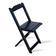 Kit 8 Conjunto Com Jogo De Mesa 60x60 Com 4 Cadeiras Dobráveis Preto