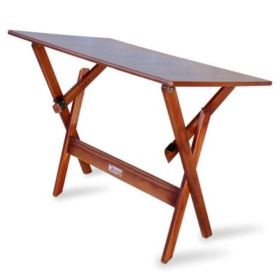 Conjunto De Mesa Dobrável 70x110 Com 4 Cadeiras Imbuia Cor: Marrom