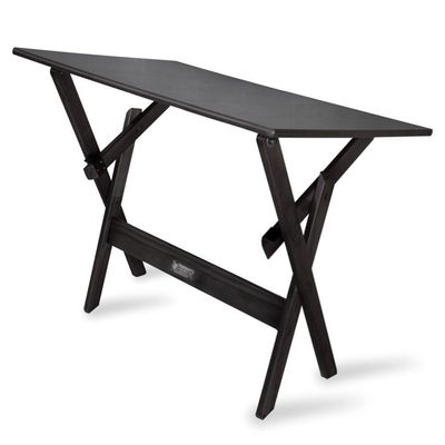 Kit De 10 Conjuntos De Mesa Dobrável 70x110 Com 4 Cadeiras Preto Cor: Preto