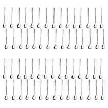 Kit 60 Colheres para Bar Suco Moniz 18cm Inox Simonaggio Bartender Mixologista