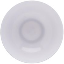 Kit 50 Bowls Melamina Branco 400ml Milão Lyor 15x6cm Cumbuca Tigelas Caldos Cereais Saladas