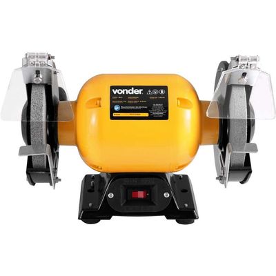 Motoesmeril Bancada Amolar 6 Polegadas 360w com 2 Rebolos Vonder 220v