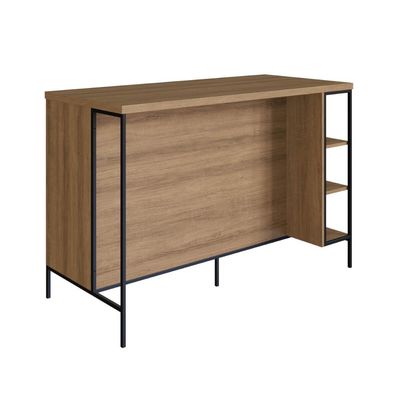 Mesa Bancada Gourmet 131cm com Arm 2 Portas P1035 Mel/Arenas