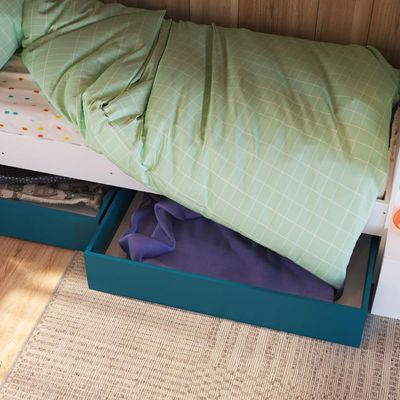 Conjunto 2 Gavetões Individuais para Beliche Azul Secreto