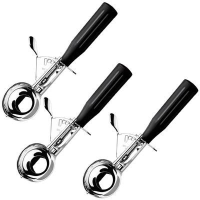 Conjunto 3 Colheres Sorvete Pegadores com Extrator Verona Br