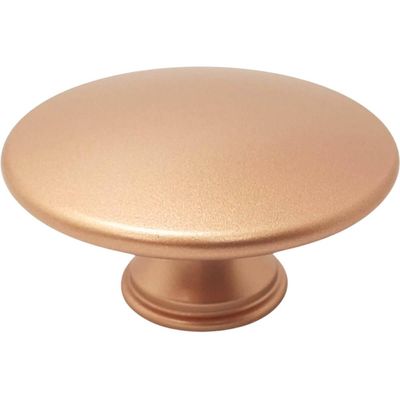 Conjunto de 6 Puxadores 201 Tucson Ponto Cobre Para Móveis Armários e Gavetas