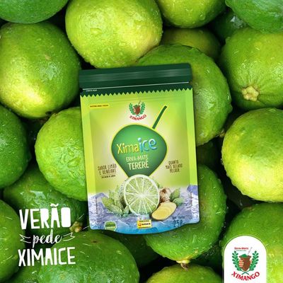 Erva-Mate Para Tererê Limão E Gengibre 250g Ximango Ximaice