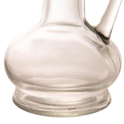Galheteiro Garrafa de Vidro Azeite Pote Tampa Rolha 230ml Lyor de Mesa Condimento