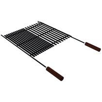 Grelha Tramontina 74x44cm Churrasco Black Grelhados Aço Carbono Nitrocarbonetado Durprotec