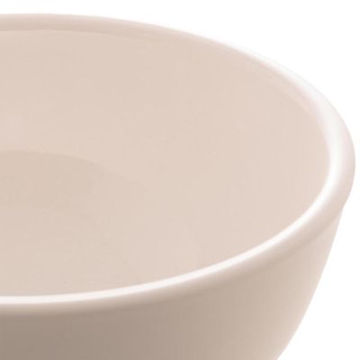 Bowl de Porcelana Clean Lyor 330ml Cumbuca Branca 12,5x6,5cm para Sobremesa Iogurte Frutas