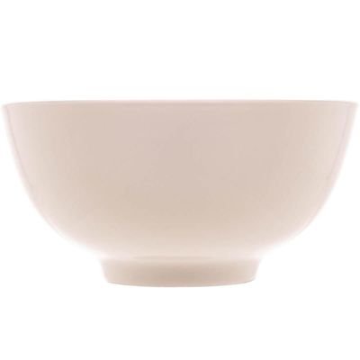 Bowl de Porcelana Clean Lyor 330ml Cumbuca Branca 12,5x6,5cm para Sobremesa Iogurte Frutas