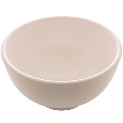Bowl de Porcelana Clean Lyor 330ml Cumbuca Branca 12,5x6,5cm para Sobremesa Iogurte Frutas
