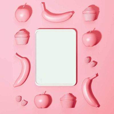 Bandeja Plástica para Servir Hamburguer 32x23cm Restaurante Branco A4 Uno Coza