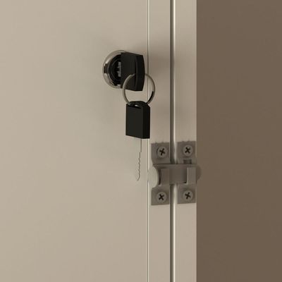 Cama Articulada de Solteiro com 4 Prateleiras e 2 Nichos CM8013 Branca Tecnomobili