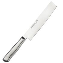 Faca Nakiri Tramontina Sushi Diamond 7' Comida Japonesa Sashimi Lâmina e Cabo em Aço Inox