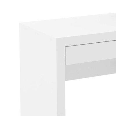 Escrivaninha Estante com 2 Portas e 1 Gaveta ME4143 Branco Tecnomobili