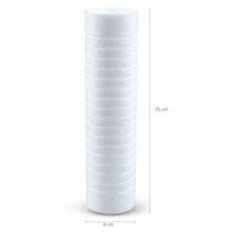 Refil Acqua 230RH 9.3/4' POE Filtro Acquabios Caixa de Água Ranhurado