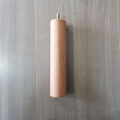 Pé De Cama Box 1 Peça Reposição Pés Para Móveis Pé Palito 20cm Mel