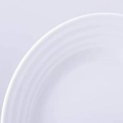 Prato Fundo Branco 23cm em Porcelana Vibrare Tramontina Avul