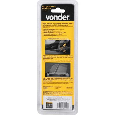 Estilete para acrílico VONDER