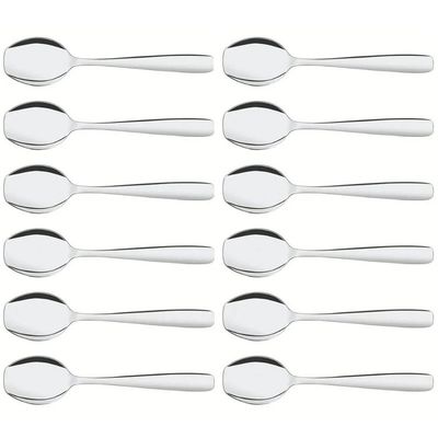 Jogo 12 Colheres para Sorvete Aço Inox Tramontina Amazonas Sobremesa Doces
