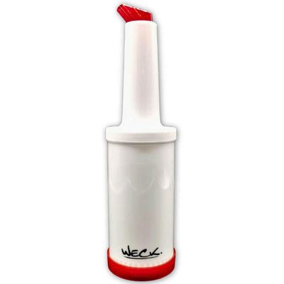 Kit 2 Garrafas Plásticas Store'n Pour 1000ml Vermelha Weck Flair Bartenders