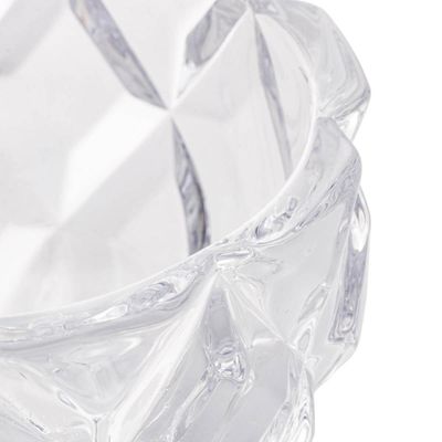 Kit 25 Molheiras de Cristal Diamond Lyor 270ml de Mesa para Restaurantes Hotéis Bowl Decorativo