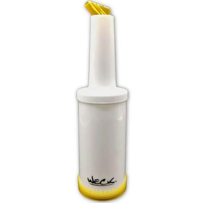 Kit 3 Garrafa Store'n Pour 1l Amarela Branca Laranja Armazenar e Servir Coquetéis
