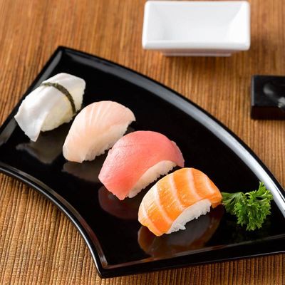 Kit 24 Pote De Molho Shoyu Molheiras Para Sushi Branco 25ml