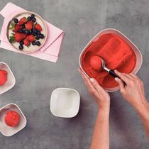 Kit 20 Colheres Conchas para Açaí Sorvete Pegador Tramontina Zamak 21cm