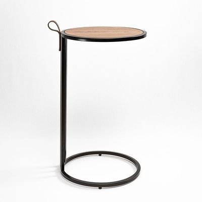Mesa Para Braço De Sofá Supreme Freijó Marrom