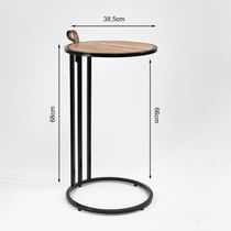 Mesa Para Braço De Sofá Supreme Freijó Marrom