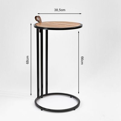 Mesa Para Braço De Sofá Supreme Freijó Marrom