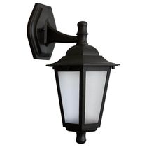 Arandela Colonial Externa Preta Luminária Jardim Parede 1 Lâmpada 20W Bivolt Hall de Entrada Dital