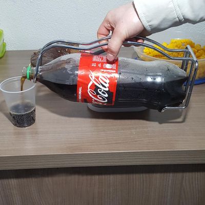 4 Suportes Porta Garrafa Refrigerante 2 Litros Pet Com Alça