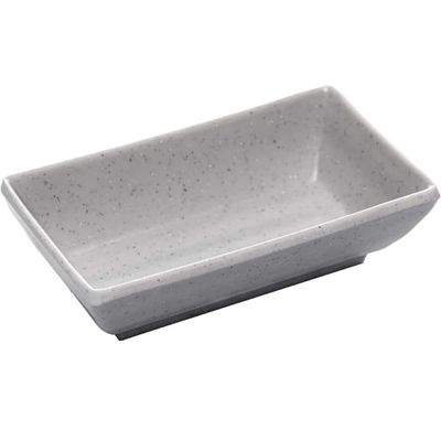 50 Molheiras Porta Molho Shoyu Melamina 10x6x3cm Lyor Restaurante Granilite Comida Japonesa