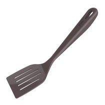 Kit 24 Espátulas Culinárias Retas Nylon Cinza Tornado Restaurante Lanchonete Kitch Crippa