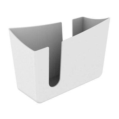 Kit 12 Porta Guardanapos de Mesa Organizador Trio Crippa Branco Restaurante Lanchonete