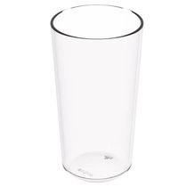 48 Copos Altos 500ml Plástico Transparente Escolar Refeitório Lanche Restaurante Crippa
