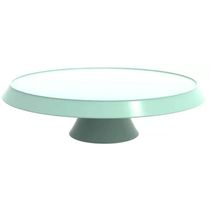 3 Cúpulas Plástico 30cm Bolos Tortas Doces Pratos Verde Menta Bubble Crippa