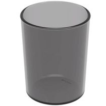 48 Copos Plásticos 400ml Fumê Água Suco Escolas Restaurantes Refeitórios Crippa