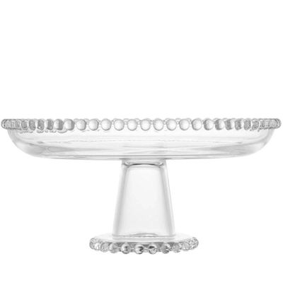 10 Boleiras de Cristal com Pedestal Porta Bolo Doces Salgado