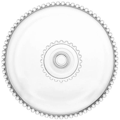 10 Boleiras de Cristal com Pedestal Porta Bolo Doces Salgado